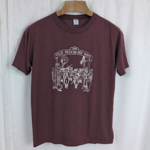1986 Dated Old Roxbury (CT) Days Crimson T-Shirt USA Made